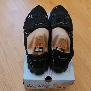Skechers Black Comfortable Casual Footwear